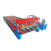 Offre Spéciale : Machine de profilage de tôles trapézoïdales en acier ZhongChao PLC, 1200 mm, avec moteur et pompe, facile à utiliser