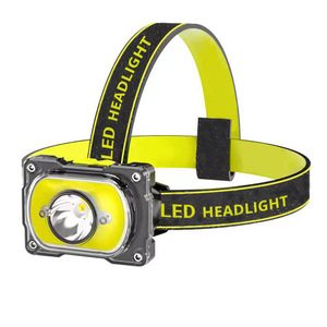 Linterna Frontal LED COB Recargable de Aleación de Aluminio con Intensidad Regulable para Pesca, Camping y Actividades al Aire Libre - Product Image 2