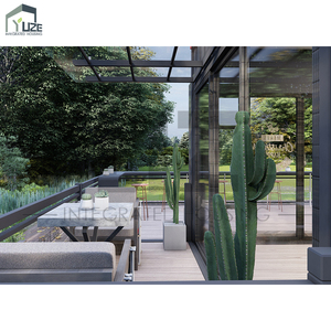 Tùy chỉnh bố trí và thiết kế hiện đại prefab nhà 2 câu chuyện <span class=keywords><strong>Modular</strong></span> <span class=keywords><strong>container</strong></span> nhà hàng xây dựng với nhà bếp - Product Image 4