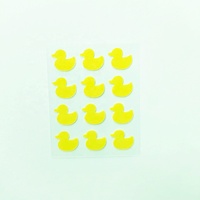Vente en gros de patchs contre l'acné hydrocolloïde 12 points canard jaune mignon Patch pour les soins de la peau
