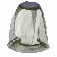 Amante al aire libre Seguridad Mosquito Head Mesh Nets Fly Bug Screen Net para cara Cuello Noseeeums Bolsa de transporte para la mayoría de los tamaños Sombreros Gorras