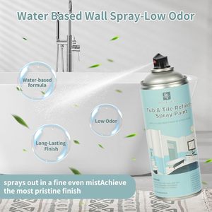 Kit di Vernice Spray Acrilica per Elettrodomestici, Vasca da Bagno, <span class=keywords><strong>Piastrelle</strong></span>, Porcellana, Ristrutturazione Bagno e <span class=keywords><strong>Cucina</strong></span>, <span class=keywords><strong>Rivestimento</strong></span> Liquido 450ML - Product Image 3