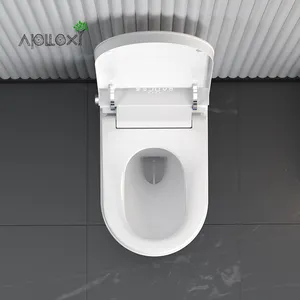 Apolloxy dekor Rts tek parça s-tuzak tuvalet isıtmalı yumuşak yakın klozetler akıllı tuvalet aksesuarları
