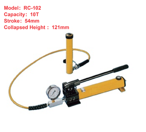 Enerpac รอให้ระบบไฮดรอลิก 0 กิโลกรัม ทำงานขึ้น รุ่น rc-102 ความจุ 10 ตัน ระยะชัก 54 มิลลิเมตร กระบอกไฮดรอลิกแบบแอคชั่นเดียว - Product Image 1