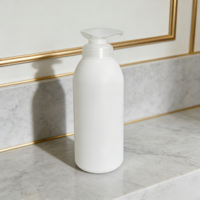 Bouteille pompe givrée de 500 ml pour shampoing et lotion pour bébé, logo personnalisé