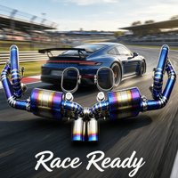 Système d'échappement universel en alliage de titane personnalisé Starcar pour Porsche 911/991, épaisseur 1,5 mm, finition bleu brûlé