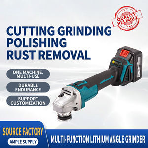<b>multifunctional</b> brushless lithium-ion angle grinder, high-power electric cutting lithium-ion polishing machine - Product Image 1