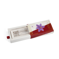 Boîte personnalisée en papier Safran Boîte cadeau décorative vide en carton Boîte d'emballage en safran Petites boîtes-cadeaux en safran pour Safran d'un gramme 1g