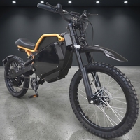 HCBK-SS80 Nouveau Vélo Électrique 25000W 84V 75AH Batterie Haute Capacité Autonomie 200km Tout-Terrain Bomber