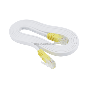 Câble Ethernet plat de cuivre de <span class=keywords><strong>RJ45</strong></span> CAT6 UTP avec le <span class=keywords><strong>petit</strong></span> bureau et la maison - Product Image 3