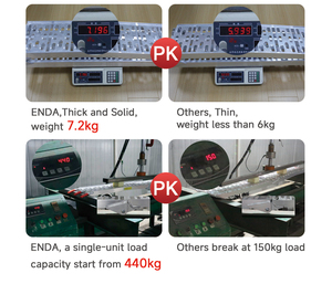 Rampa de carga de aluminio para camioneta, remolque, motocicleta, ATV, UTV, rampas para cortacésped - Product Image 3