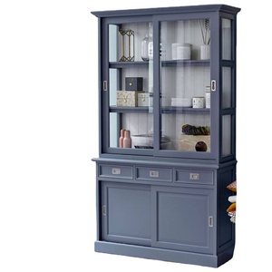 ตู้ไซด์บอร์ดห้องรับประทานอาหารสไตล์โมเดิร์นสุดหรู แบบประกอบเองได้ พร้อมตู้เก็บของ ปรับแต่งสีได้ ทนทาน ผลิตจากวัสดุ PB/MDF สำหรับบ้านและห้องนั่งเล่น - Product Image 2