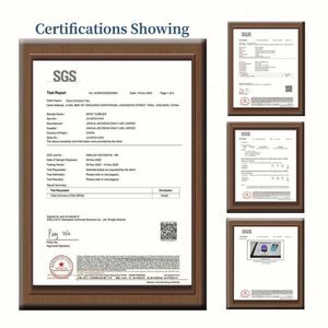 Mug isotherme en acier inoxydable de 20 oz avec logo personnalisé, couvercle coulissant et paille, noir - Product Image 6