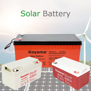 Koyama chu kỳ sâu năng lượng mặt trời Gel Pin 12v150ah cho năng lượng mặt trời lưu trữ hệ thống điện thiết bị chiếu sáng thông tin liên lạc hệ thống viễn thông - Product Image 4