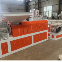 Fabricant de Granulateurs de Recyclage Plastique à Deux Étapes en HDPE, Ligne de Machines d'Extrusion pour Déchets de PP, Faux Rotin et Osier en PE