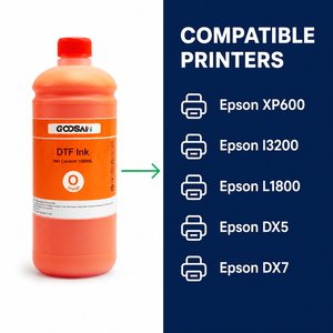 Encre couleur Spot On DTF 1000 ml à base d'eau pour impression numérique directe sur film par transfert thermique pour imprimante Epson en vrac - Product Image 3