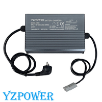 Pengisi Daya Baterai Lithium Aluminium DC 54.6V 18A untuk Sepeda Listrik/Skuter dengan Perlindungan OTP, Output 290W, Garansi 36 Bulan