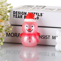 2026 Weihnachten Leuchtender Schneemann Quetschspielzeug Stressabbau Neuartige Spielzeuge Klassenzimmer Geburtstag Weihnachtsgeschenke Partyzubehör