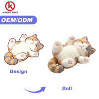 Boneka Sapi Isi Dakron, Mainan Plush Personalisasi untuk Branding, Bahan Plush Lembut Isi Kapas PP, Bersertifikat CE, 25cm, MOQ 100 Pcs, Custom