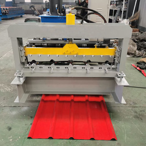 Máquina de fazer telhas de piso totalmente automática com chapa de ferro/máquina de fazer telhas de cerâmica/máquina de fabricação de telhas - Product Image 2