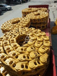 Grosir Excavator Cina Link Idler Carrier Roller Sprocket bulldoser Track Link dengan Sepatu - Product Image 4
