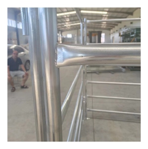 Valla de granja de ovejas Malla de alambre Ganado Valla de Corral Valla de ovejas Paneles de pluma redonda Paneles de valla de ovejas - Product Image 4