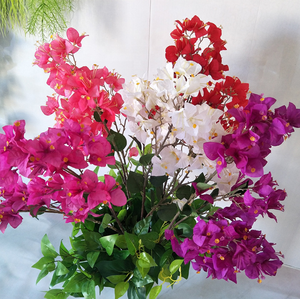 FCR1101 Artificiale di seta fiori <span class=keywords><strong>Bougainvillea</strong></span> per decorazione di cerimonia nuziale - Product Image 5