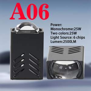 Venta caliente 55W 5500LM Bi LED Proyector Faro A06 U39 A02 Línea de corte plano de doble color de 3,0 pulgadas para vehículos RHD LHD - Product Image 2