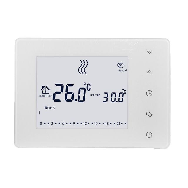 Thermostat Smart Temperature Controller LCD Touch Screen Control for Water Gas Boiler Heating