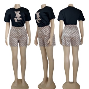 ชุดลำลองหรูหราสำหรับผู้หญิง เสื้อผ้าออกกำลังกายรัดรูปสไตล์ Tiktok ชุดออกกำลังกายสำหรับคนไซส์ใหญ่ - Product Image 3