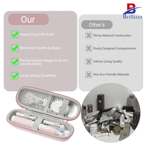 Estuche de Viaje Personalizado para Cepillos de Dientes Eléctricos (<span class=keywords><strong>Oral</strong></span>-<span class=keywords><strong>B</strong></span> <span class=keywords><strong>Pro</strong></span>/iO/ Sonicare), Protección Impermeable de Carcasa Rígida de EVA - Product Image 3