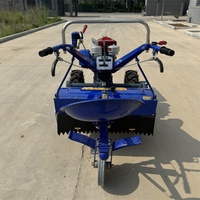 Tracteur à conducteur marchant diesel robuste pour l'agriculture en potager, verger et vignoble