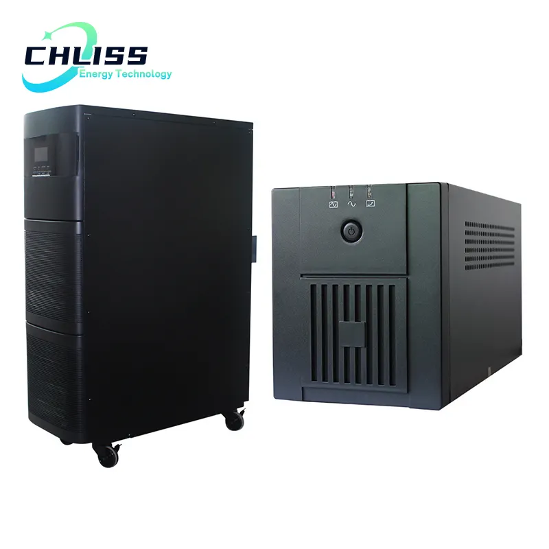 크리스 UPS 단상 온라인 가전 제품 UPS 1000va 1500va 1KVA 2KVA 4KVA 5KVA 6KVA 220V 무정전 전원 공급 장치