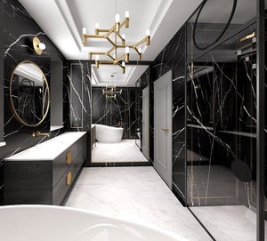 Vente en gros de dalles de marbre noir naturel Nero Marquina Prix bon marché pour les carreaux de sol Comptoir de cuisine Salle à manger <span class=keywords><strong>Escalier</strong></span> <span class=keywords><strong>extérieur</strong></span> - Product Image 5