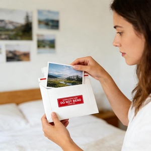 Protège-cartes TCG recyclables Toploaders – Enveloppes d'expédition en carton blanc anti-pliage avec bande adhésive <span class=keywords><strong>à</strong></span> ouverture facile - Product Image 6
