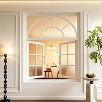 Pas cher bonne qualité pvc/upvc profil vinyle fenêtres coulissantes à battant maison fenêtres coulissantes conception de fenêtres pour la maison
