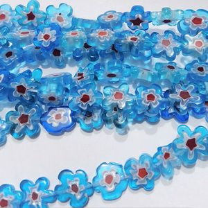 <span class=keywords><strong>Vetro</strong></span> <span class=keywords><strong>di</strong></span> lampwork millefiori <span class=keywords><strong>perline</strong></span>, perle <span class=keywords><strong>di</strong></span> <span class=keywords><strong>vetro</strong></span> <span class=keywords><strong>di</strong></span> <span class=keywords><strong>murano</strong></span> millefiori singolo a forma <span class=keywords><strong>di</strong></span> fiore - Product Image 5
