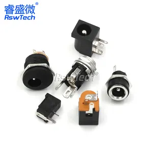 Lage Prijs Dc Power Plug Ronde Gat Technologie Goede Prijs Zonnekabel Remote Sma Pcb Mount Connector