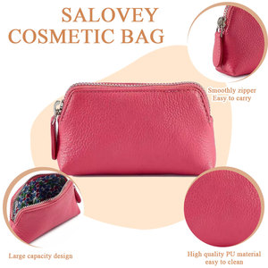 Puttylike plástico resistente PU bolsas <span class=keywords><strong>de</strong></span> cosméticos ganador Bolsas <span class=keywords><strong>de</strong></span> maquillaje a prueba <span class=keywords><strong>de</strong></span> fuego bolsa <span class=keywords><strong>de</strong></span> maquillaje costosa general para viajes largos - Product Image 2