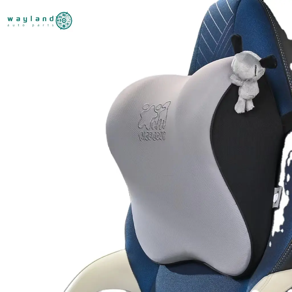Sports seats comfortable headrest Memory cotton seat headrest Diatom space cotton cervical cushioned car seat headrest