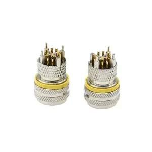 ขั้วต่อ M12 X Code แบบ IP67 สำหรับงานอุตสาหกรรม 8 ขา แบบขึ้นรูปได้ ปลั๊กตัวผู้ตัวเมีย กันน้ำ ขั้วต่ออิเล็กทรอนิกส์ - Product Image 3