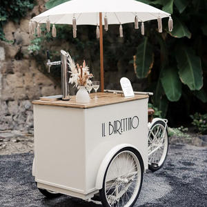 סל ממתקים מותאם אישית עגלת שמפניה ניתק עגלת בירה ניידת מכירה - Product Image 1