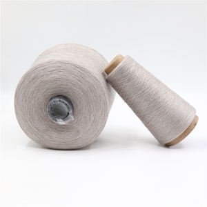 Benang Leyang Terlaris Super Lembut 28s/2 50%Viscose 20%Nylon 30%PBT Bulu Pendek Core <span class=keywords><strong>Spun</strong></span> untuk Rajutan Sweater VPN Tersedia - Product Image 3