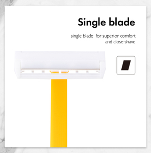 PearlMax Good Quality Safety Disposable Plastic Handle <strong>Razor</strong> Comb <strong>Single</strong> <strong>Blade</strong> <strong>Razor</strong> Barber Cheap 1 <strong>Blade</strong> <strong>Razor</strong> - Product Image 3