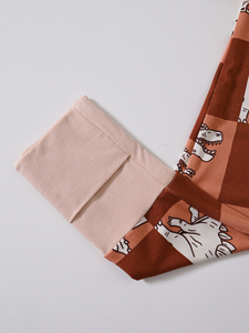 Groothandel op maat gemaakte bamboe baby pyjama's DTG digitale print newborn kleding slaapsets - Product Image 5
