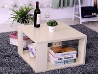 Ensemble de meubles de salon multifonctionnel moderne et simple, table basse et meuble TV en pierre brûlée de style nordique