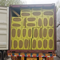 Panneau d'isolation en laine minérale moderne 80 kg/m3 60 mm d'épaisseur, laine de roche pour les applications de toiture et de plafond des bâtiments