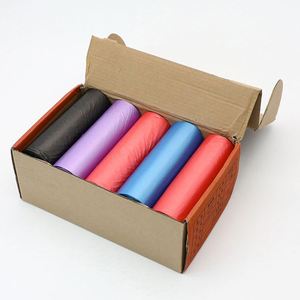 Sacs à déjections pour animaux de compagnie en plastique HDPE LDPE biodégradable à 100 % à base de maïs, avec distributeur, modèle personnalisé par la marque - Product Image 3