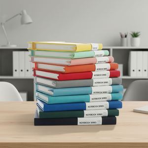 2026 A5 Hard Cover Embossed Logo <b>Leather</b> Diary Planner 80 <b>Sheets</b> Loose Leaf Custom Color OEM Service - Product Image 4