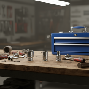 Fervi Polygonal <b>Socket</b> Wrench Normal Series 12mm 10mm 8mm Chrome Vanadium Steel - Product Image 3